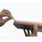 Realistic surgical suturing model with layered structure