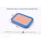 Simulated Skin IV Injection & Venipuncture Training Pad | Phlebotomy Practice Model - Injection, IV & Venipuncture Training Models