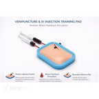 Simulated Skin IV Injection & Venipuncture Training Pad | Phlebotomy Practice Model - Injection, IV & Venipuncture Training Models