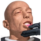 Simulator of Head with opening eyes and mouth - Medical Aesthetics