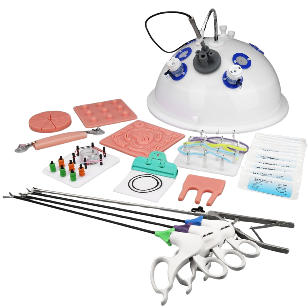 Single-Port Laparoscopy Simulator Training Box - Laparoscopic Simulators