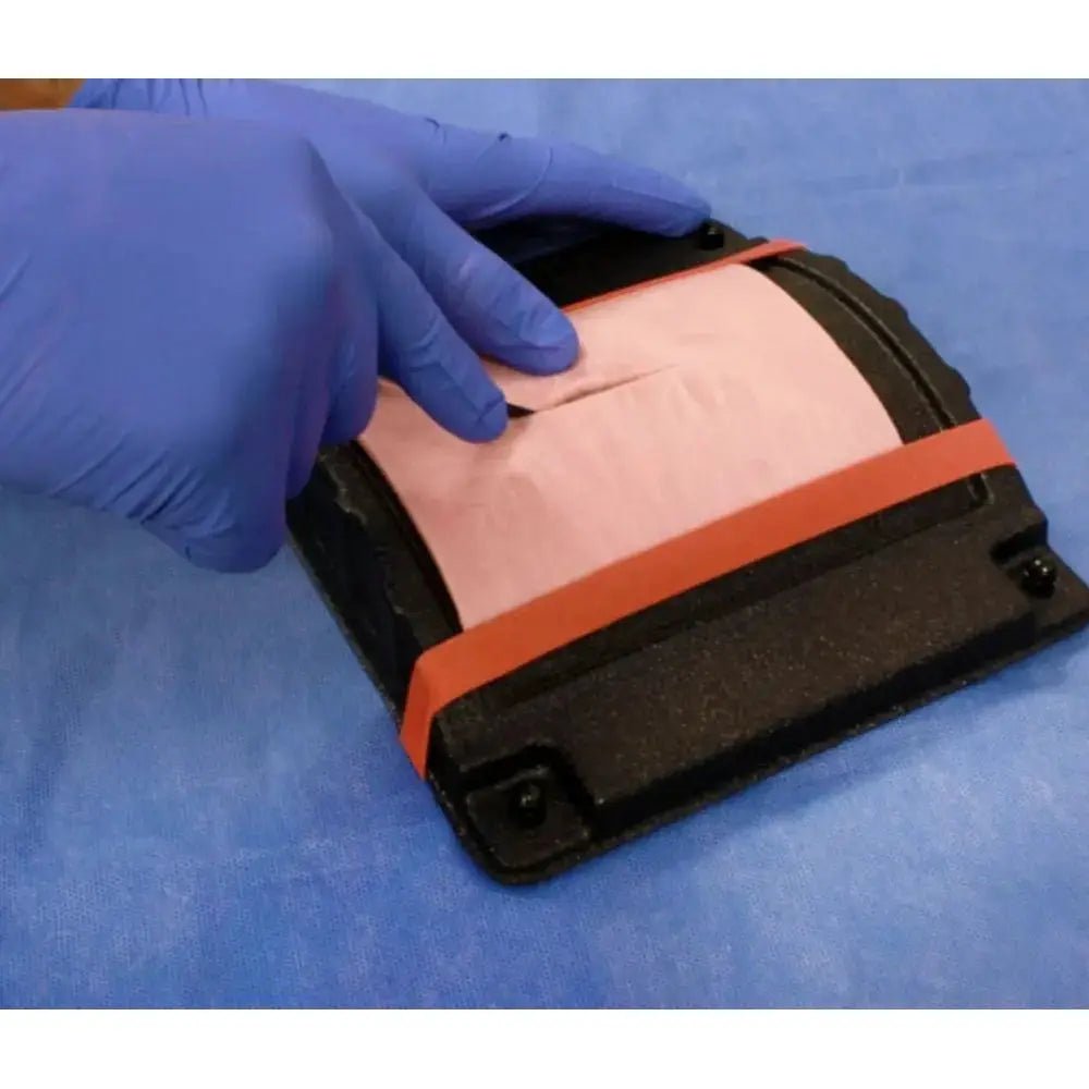 Skin Base Holder | Surgical Suturing Training Base for Curved Suture Pads - Suture Training Kit