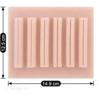 Soft Tissue Suturing Training Model | Silicone Surgical Suture Practice Simulator - Suture Training Pad