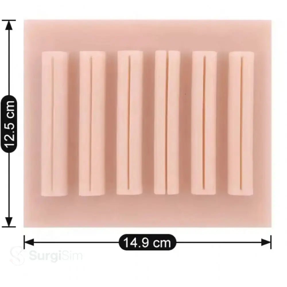 Soft Tissue Suturing Training Model | Silicone Surgical Suture Practice Simulator - Suture Training Pad