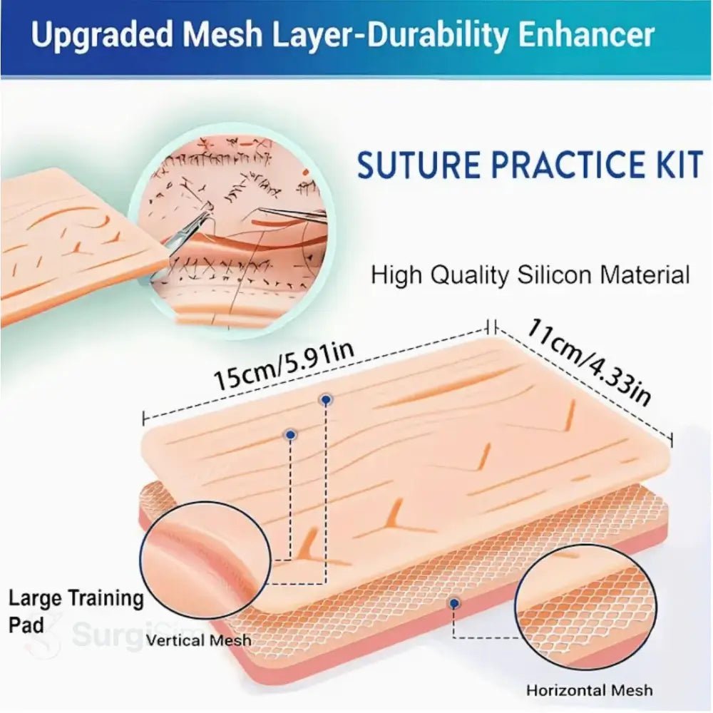 Clinical skills suture training pad UK