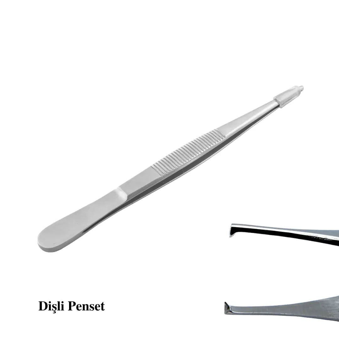 Toothed Tissue Forceps - PraticMed - Surgical Instruments