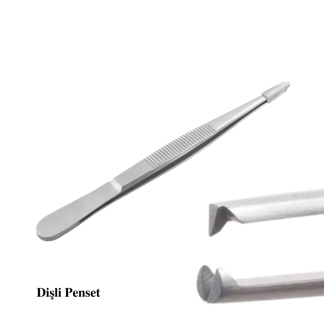 Toothed Tissue Forceps - PraticMed - Surgical Instruments