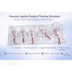 Vascular Ligation Training Simulator | Surgical Vessel Ligation Practice Model - Surgical Knot - Tying Trainers
