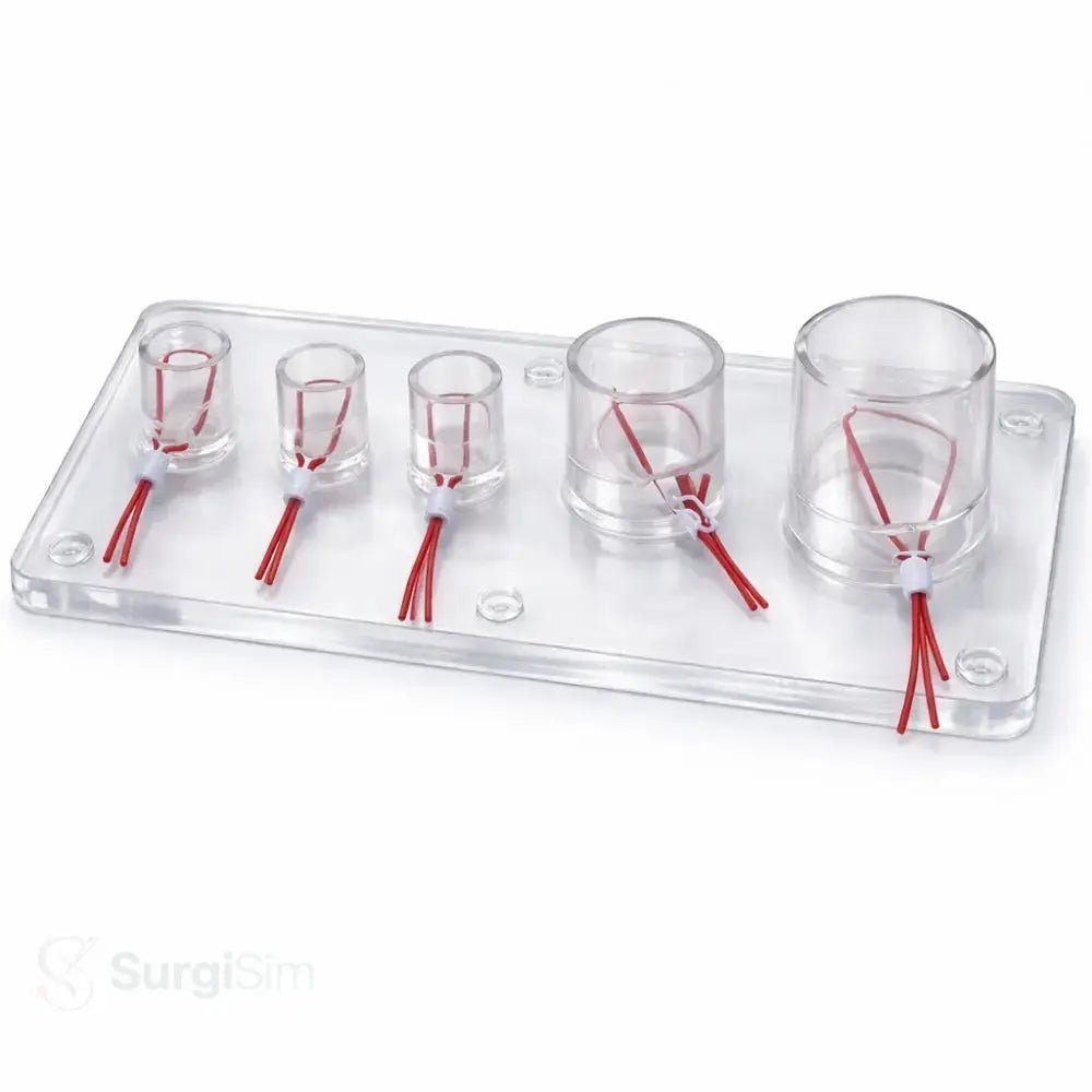 Vascular Ligation Training Simulator | Surgical Vessel Ligation Practice Model - Surgical Knot - Tying Trainers