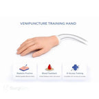 Venipuncture training hand