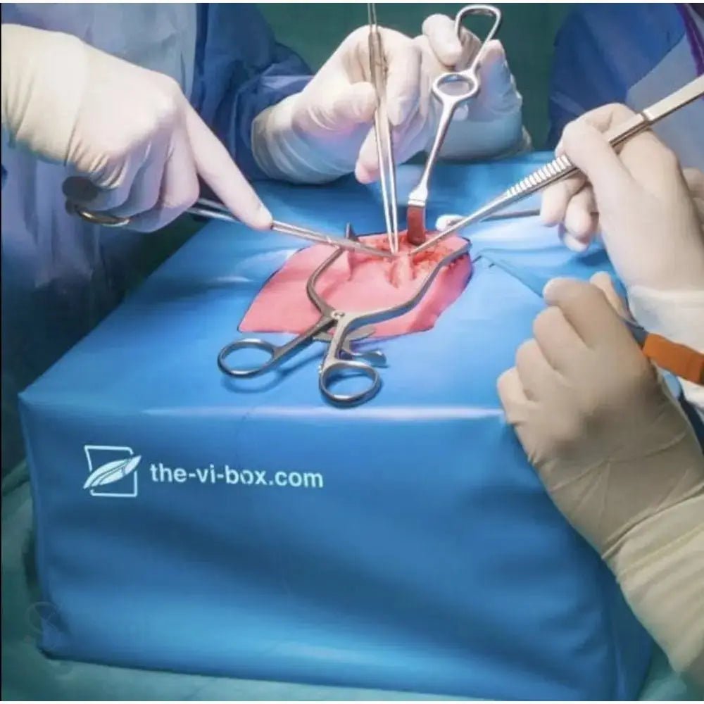 VI Box Surgical Simulator | Vascular & Surgical Skills Training System - Vascular Surgery & Anastomosis Surgical Training Models