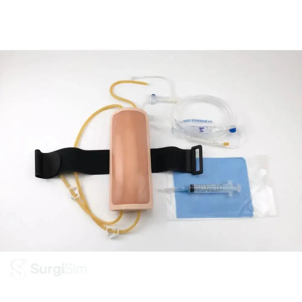 Wearable Forearm IV Injection Practice Kit | Venipuncture & Phlebotomy Training Sleeve - Injection, IV & Venipuncture Training Models