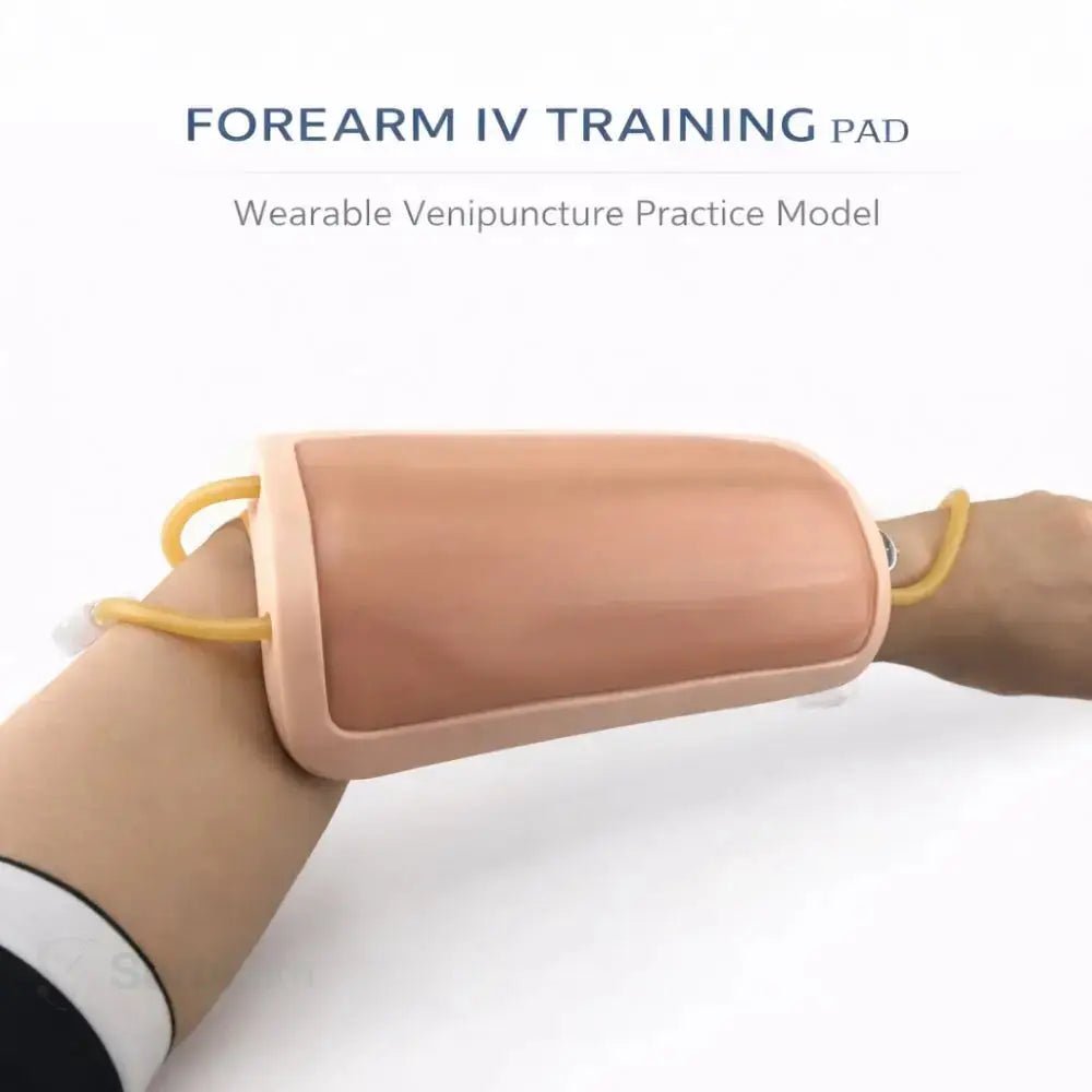 Wearable Forearm IV Injection Practice Kit | Venipuncture & Phlebotomy Training Sleeve - Injection, IV & Venipuncture Training Models